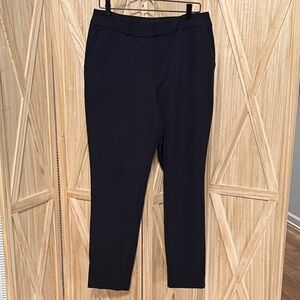 Nine West Black Slim Ankle Ponte Pants